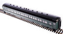 BLI 6445 MEC 80' Passenger Coach, Green & Gold, 2-pack B, HO (Fantasy Paint Scheme)