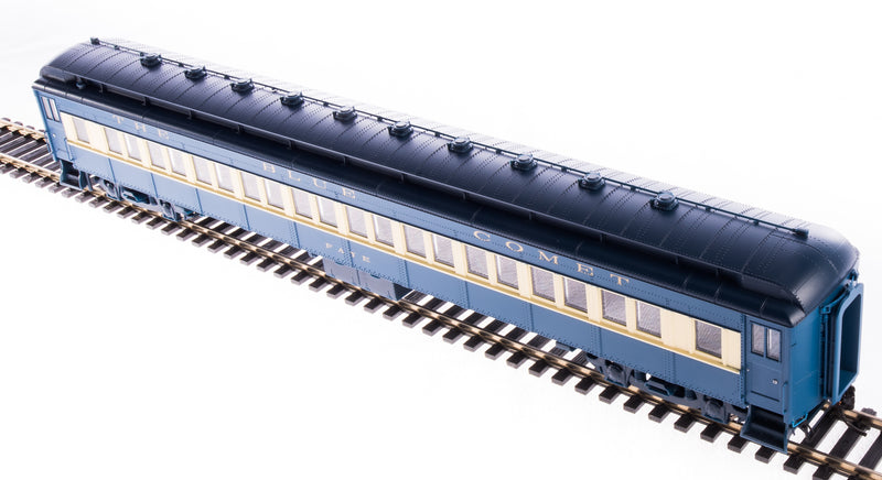 BLI 6436 CNJ 80' Passenger Coach, Blue Comet, 2-pack A, HO (Fantasy Paint Scheme)