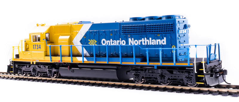 BLI 6789 EMD SD40-2, Ontario Northland 1734, Blue & Yellow Arrow Scheme, Paragon4 Sound/DC/DCC, HO