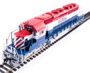 BLI 6776 EMD SD40-2, BC Rail 736, Red, White & Blue, Paragon4 Sound/DC/DCC, HO