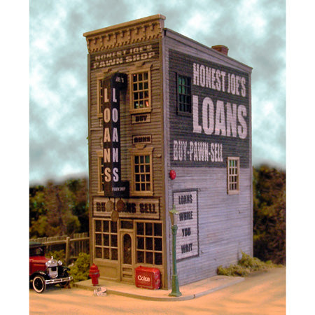 Bar Mills 442 Honest Joe's Pawn & Loan Kit, HO