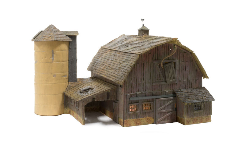 Woodland Scenics 4932 Old Weathered Barn, N Scale