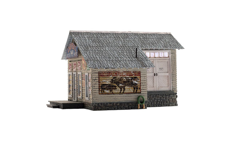 Woodland Scenics BR4958 Carver's Butcher Shoppe, N Scale