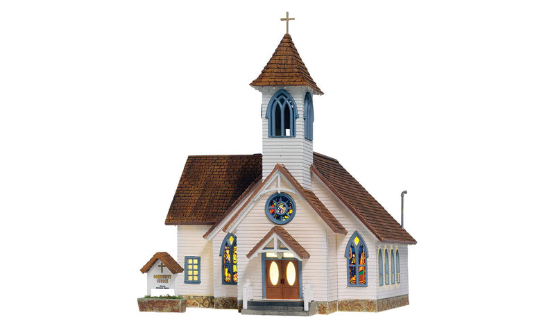 Woodland Scenics 5041 Community Church, HO Scale