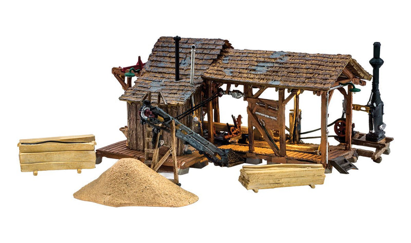 Woodland Scenics 5044 Buzz's Sawmill, HO Scale