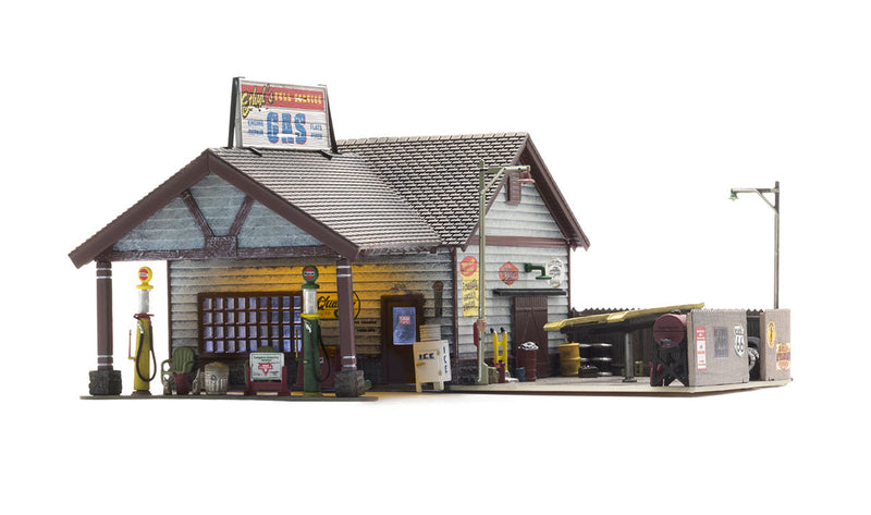 Woodland Scenics 5048 Ethyl's Gas & Service, HO Scale