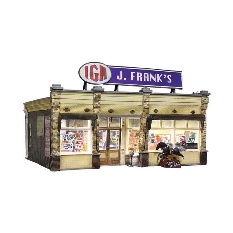 Woodland Scenics BR5851 J. Frank's Grocery, O Scale