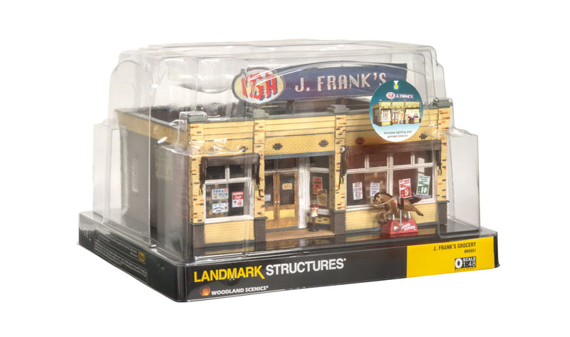 Woodland Scenics BR5851 J. Frank's Grocery, O Scale