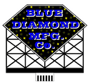 Miller Engineering Animation 8581 - Blue Diamond Mfg. Animated Sign, Large