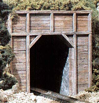 Woodland Scenics C1254 - Scale Timber Single Tunnel Portal, HO