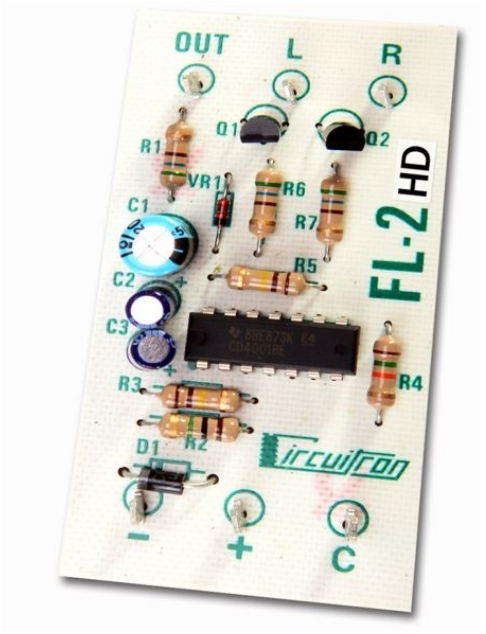 Circuitron Tortoise Switch Machines 5122 FL-2HD Heavy duty alternating flasher, HO