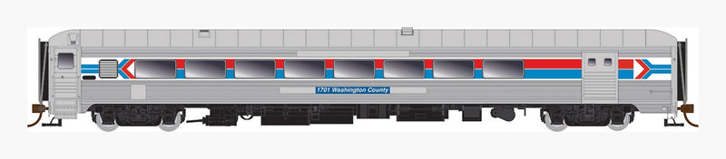 Rapido 134024 HO Scale New Haven County Car - Amtrak Phase I