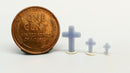 All Scale Miniatures 870959 Military Cross Headstone 5pack, HO