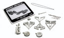 Woodland Scenics D207 Disc & Tractor (1938-1946) (UNPAINTED METAL KIT) HO Scale Kit, HO Scale
