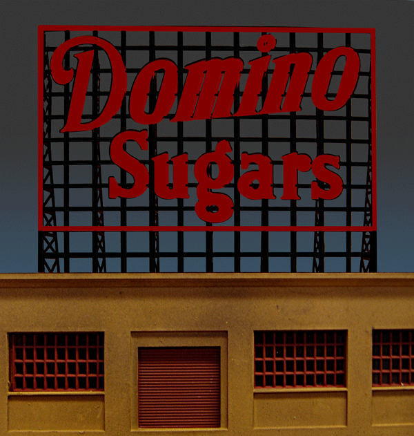 Miller Engineering Animation 882401 Domino Sugar Billboard, Large