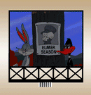 Miller Engineering Animations 886501 Elmer Fudd Billboard, HO and O Scales
