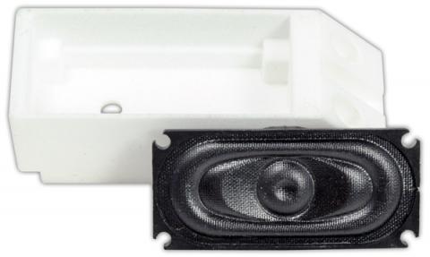 Train Control Systems TCS1700 GEN-SH1 Speaker Housing w/Speaker -- Fits TCS 35 x 16mm WOWSpeaker for Athearn Genesis Diesel Locos