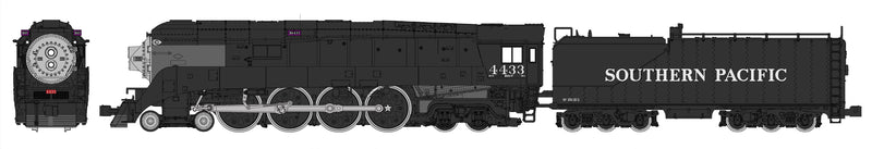 Kato USA 126-0308 4-8-4 GS-4 Southern Pacific Postwar Black