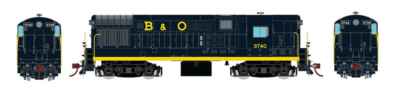 PREORDER Rapido 44503 HO Scale H16-44 Baltimore & Ohio Blue Scheme