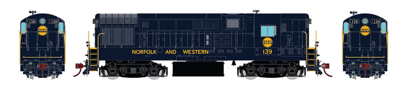 PREORDER Rapido 44514 HO Scale H16-44 Norfolk & Western Blue Scheme