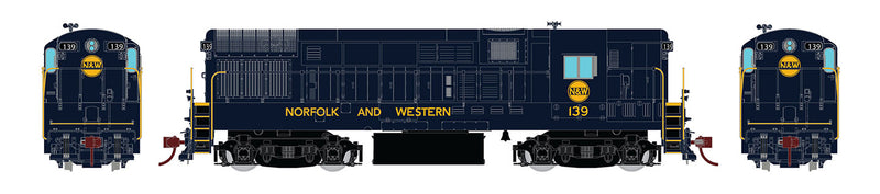 PREORDER Rapido 44013 HO Scale H16-44 Norfolk & Western Blue Scheme