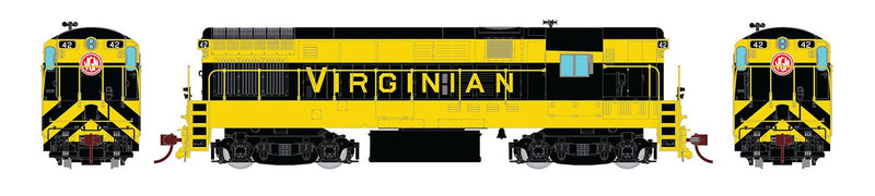 PREORDER Rapido 44522 HO Scale H16-44 Virginian Yellow & Black Scheme