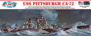Atlantis Models AANH457 USS Pittsburgh CA-72 heavy Cruiser Plastic Model Kit 1:490
