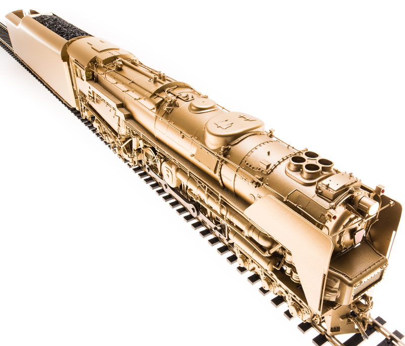 (Brass Hybrid) BLI 6187 PRR S2 6-8-6 Turbine, Unlettered, Painted Brass, w/ Large Smoke Deflectors, Paragon4 Sound/DC/DCC, Smoke, HO