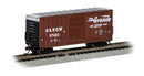 Bachmann 18253 40' Hi-Cube Boxcar - Ready to Run -- Denver & Rio Grande Western 67422 (Boxcar Red, black, white, Flying Grande), N Scale