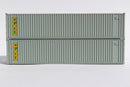 Jacksonville Terminal Company 405551 CLOU 40' Std. Height 2-P-44-P-2 'Square Corrugated' side containers JTC