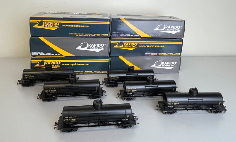 Rapido 159002 HO Union X-3 Tankcar: UTLX - 1930s Paint: 6-Pack