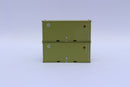 Jacksonville Terminal Company 205456 205456 USMC Military (Marines) MILITARY SERIES 20' Std. height containers with Magnetic system, JTC-205456, N Scale