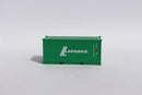 Jacksonville Terminal Company 205437 "VS" LA FARGE 20' Std. height container with Magnetic system, Corrugated-side. JTC-205437, N Scale