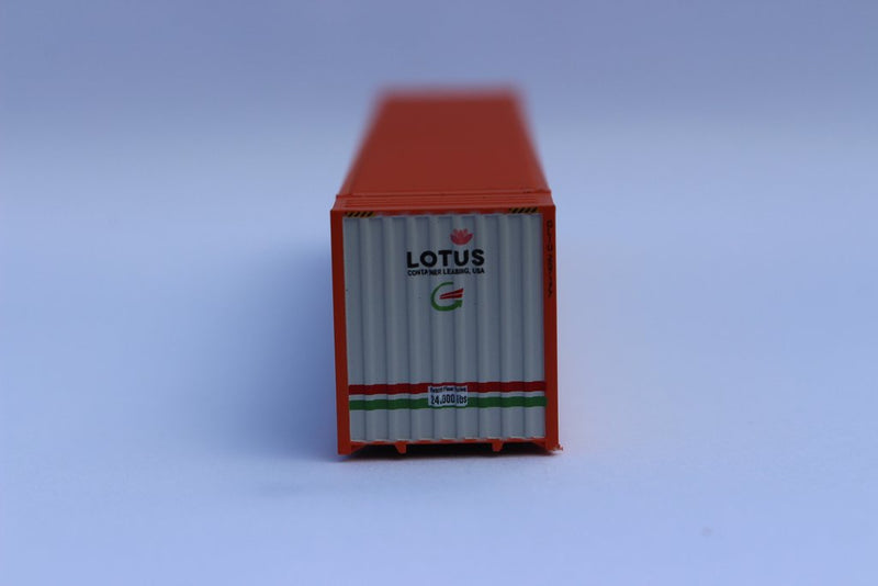 Jacksonville Terminal Company 485025 "VS" THANKSGIVING - 48' HIGH CUBE corrugated container with Magnetic system., N Scale