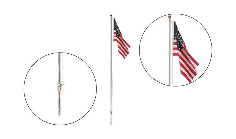Woodland Scenics JP5951 Medium US Flag-Pole