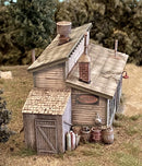 Bar Mills 251 Jerry's Small Engine -- Laser-Cut Wood Kit, N Scale