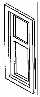 Alexander Scale 120-2516 Window sngl interlock 4, HO