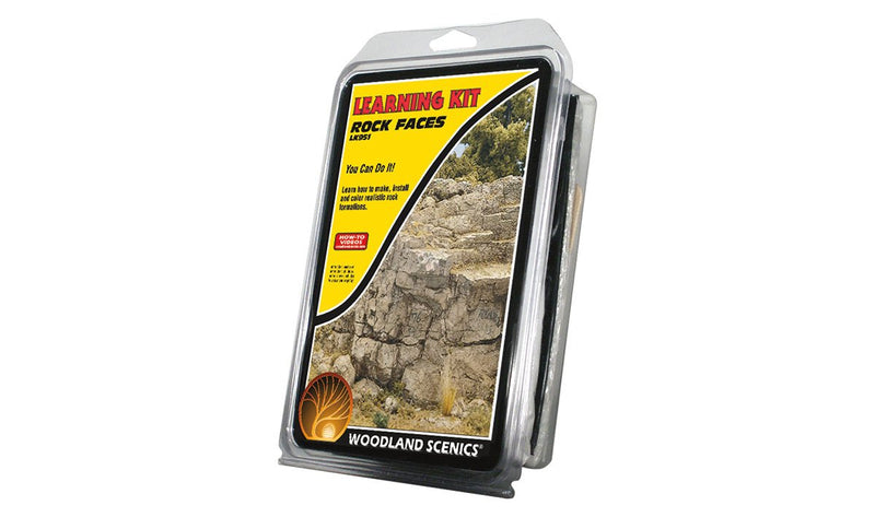 Woodland Scenics WOO951 Learning Kit -- Rock Faces, All Scales