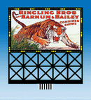 Miller Engineering Animations 442952 Ringling Brothers Billboard, HO and N Scales