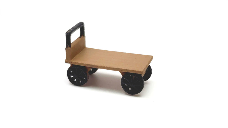 All Scale Miniatures 870987 Luggage Cart Kit 5pack, HO