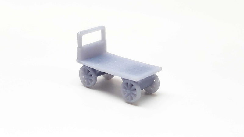 All Scale Miniatures 870987 Luggage Cart Kit 5pack, HO