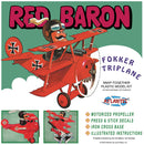 Atlantis Models AANM5903 Red Baron Fokker Triplane with Motor SNAP