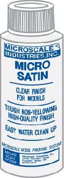 Microscale Industries MI-5 Micro Coat - 1oz  29.6mL -- Satin Finish, All Scales