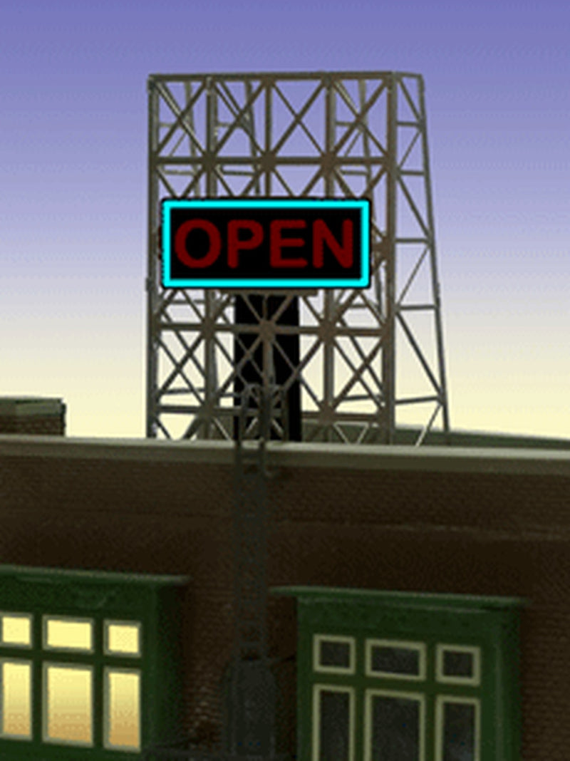 Miller Engineering Animation 339045 Open Billboard, N and Z Scales