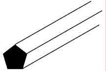 Plastruct 90835 MRP-60 / pack of 10, All Scales