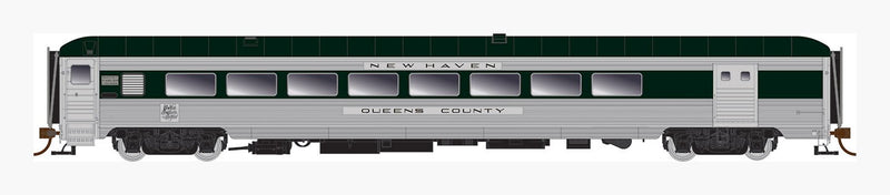 Rapido 134001 HO Scale New Haven County Car - NH Hunter Green