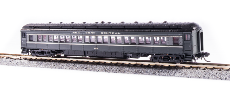 BLI 6532 NYC 80' Passenger Coach, Two-tone Gray, Single Car, N (Fantasy Paint Scheme)