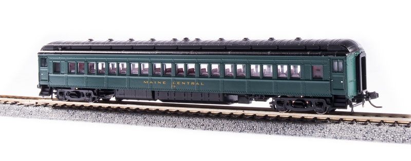 BLI 6534 MEC 80' Passenger Coach, Green & Gold, 2-pack A, N (Fantasy Paint Scheme)