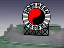 Miller Engineering Animation 1172 Small Northern Pacific Sign