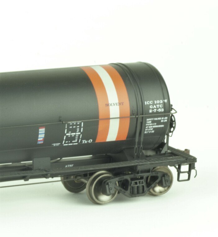 American Limited Models 1828 HO GATC Tank Car, ATSF